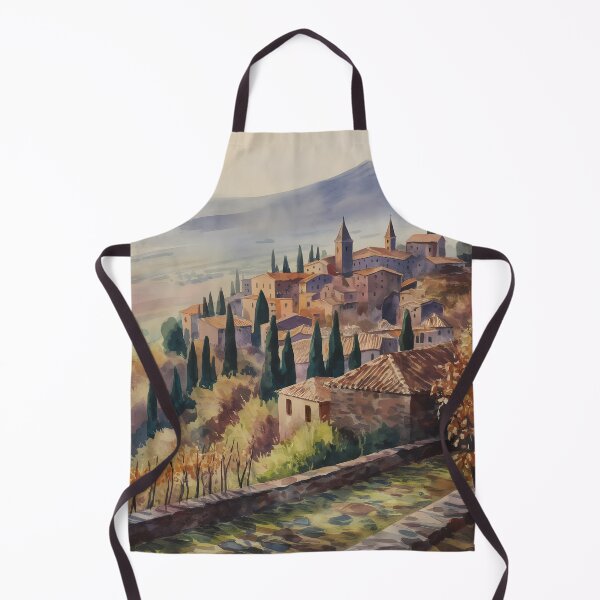 Item preview, Castiglione di Sicilia: Hazy Late Autumn Afternoon designed and sold by LSVart.