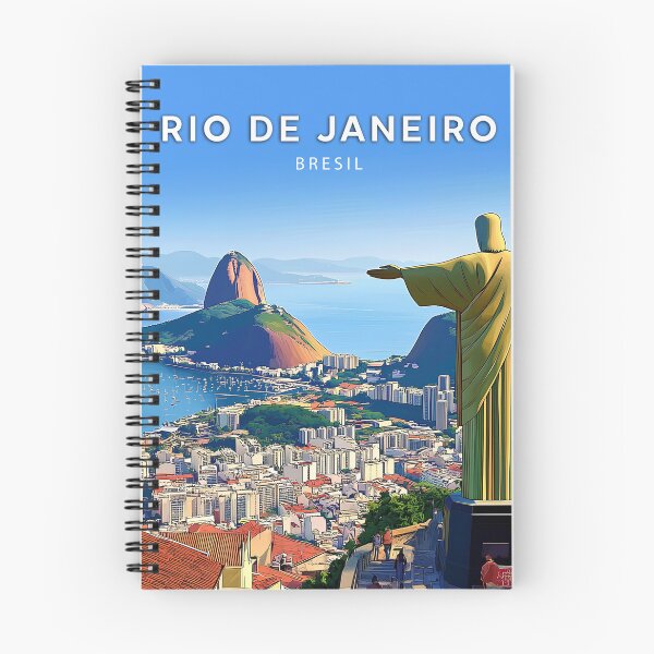 Item preview, Rio, Brazil, Poster Vintage pastel poster designed and sold by NicePlaza.