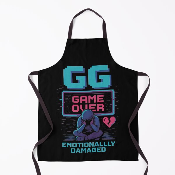 Item preview, GG game over emotionally damaged gift for gamers designed and sold by Meandmyshop.
