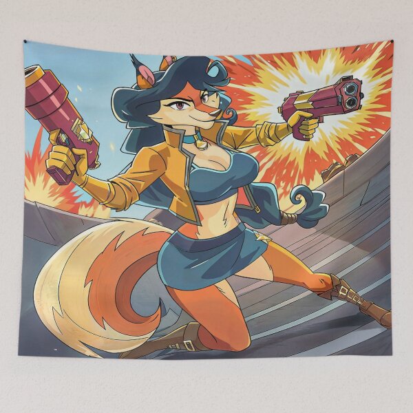 Item preview,  Carmelita Fox - Sly Cooper: Thieves in Time  designed and sold by AnimsAIUniverse.