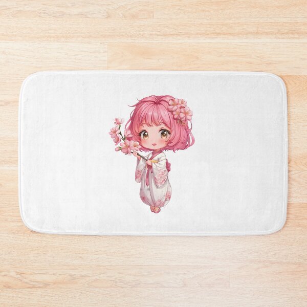 Item preview, Anime Kawaii Girl - Cherry Blossom Theme designed and sold by IssaraStudio.