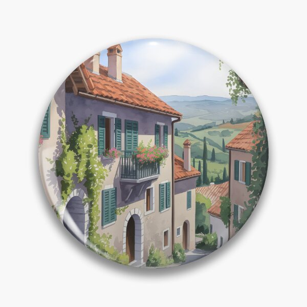 Item preview, Grožnjan, Istria: Quiet Spring Morning designed and sold by LSVart.