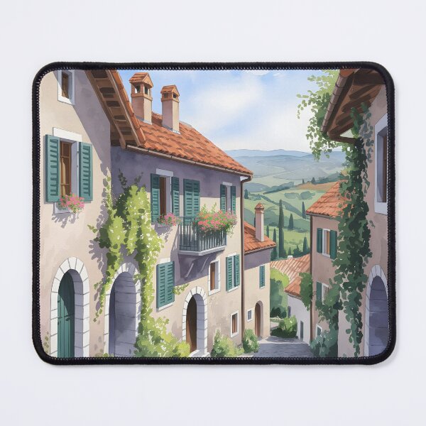 Item preview, Grožnjan, Istria: Quiet Spring Morning designed and sold by LSVart.