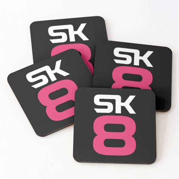 Item preview, Skate SK8 Logo Electric Pink Red designed and sold by JohnnyVillas.
