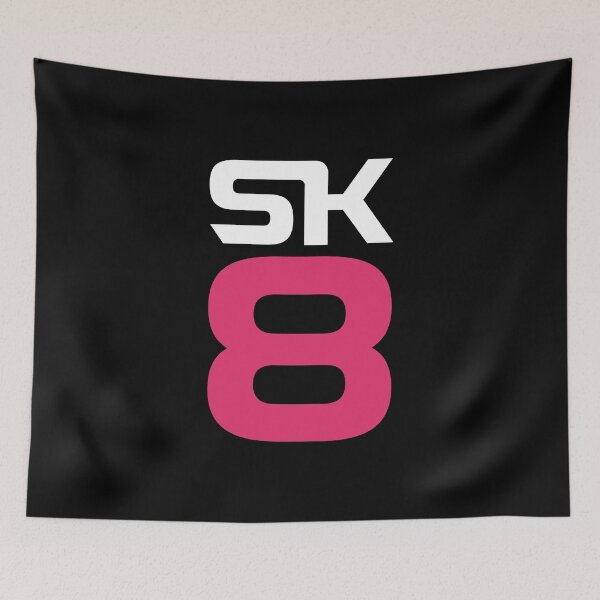 Item preview, Skate SK8 Logo Electric Pink Red designed and sold by JohnnyVillas.