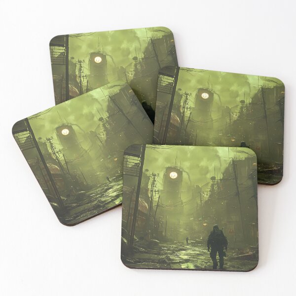 Item preview, Electric Apocalypse Corrosive Rain designed and sold by MidArtForge.