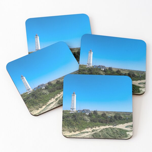 Item preview, The Blåvandshuk Lighthouse designed and sold by AchimKos.