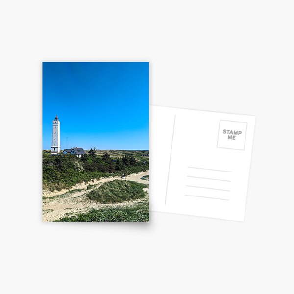 Item preview, The Blåvandshuk Lighthouse designed and sold by AchimKos.