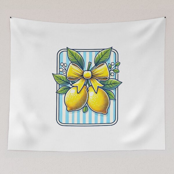 Item preview, Lemon bow png | Retro crawfish png | lemon watercolor png | lemon printful | everyday png design | coquette spring png | cherry png | Summer designed and sold by PixelBlooming.