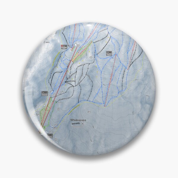Item preview, Whakapapa Resort designed and sold by Mapsynergy.