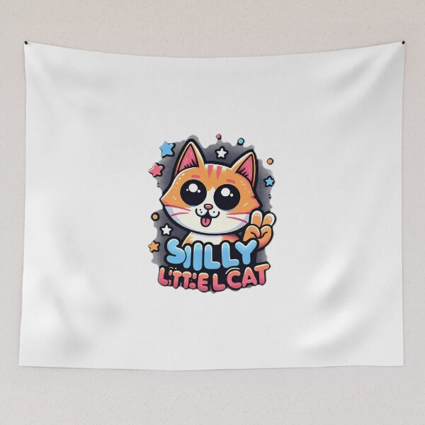 Item preview, Silly Little Really Cool Cat Sticker designed and sold by NCNGDESIGN.