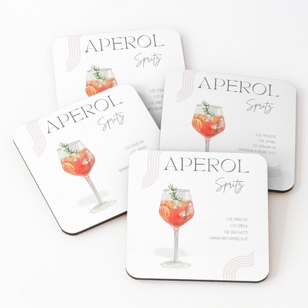 Item preview, Aperol Spritz Cocktail Art designed and sold by Allison Diane Designs.