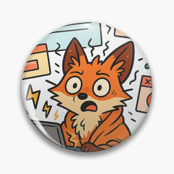 Item preview, 47 Tabs, 3 Frozen, Music Playing – ADHD Chaos Fox Design designed and sold by VibeNest01.