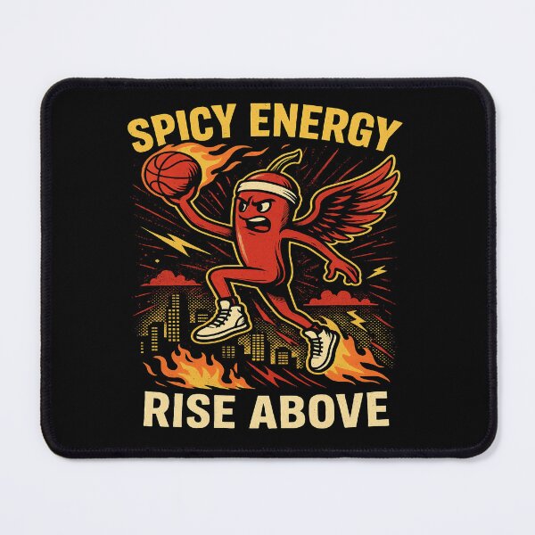 Item preview, Spicy Energy – Rise Above T-Shirt designed and sold by TimeloopAU.