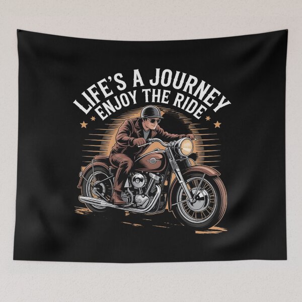 Item preview, Life`s A Journey Enjoy The Ride designed and sold by Redgiant87x.