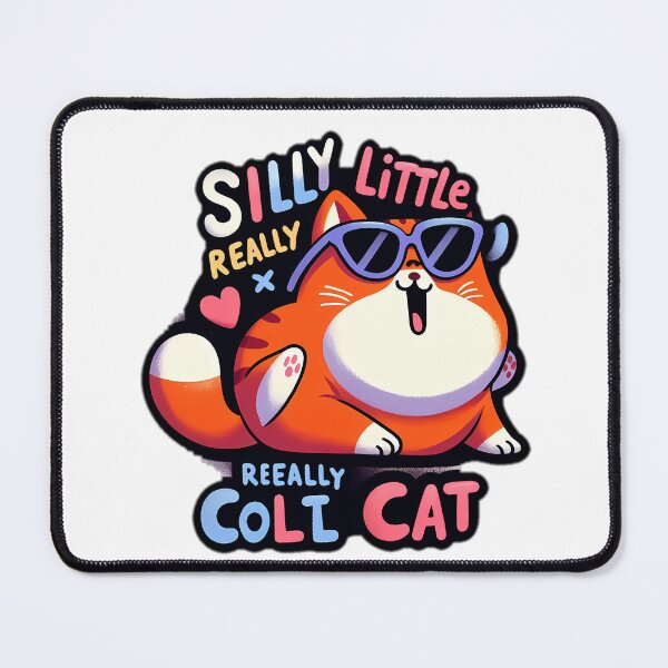 Item preview, Silly Little Really Cool Cat Sticker designed and sold by NCNGDESIGN.