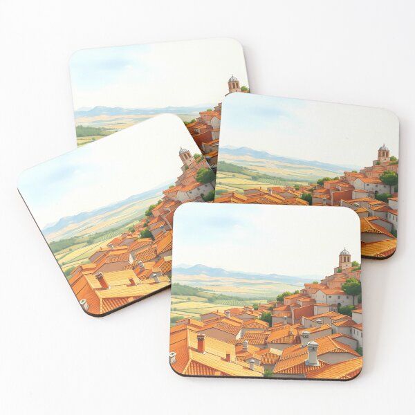 Item preview, Gangi, Sicily: Early Autumn Aerial Splendor designed and sold by LSVart.