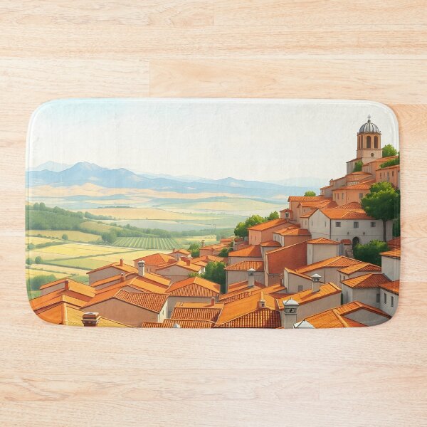 Item preview, Gangi, Sicily: Early Autumn Aerial Splendor designed and sold by LSVart.