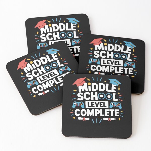 Item preview, Funny Middle School Level Complete Class Of 2025 Graduation designed and sold by 07Art.