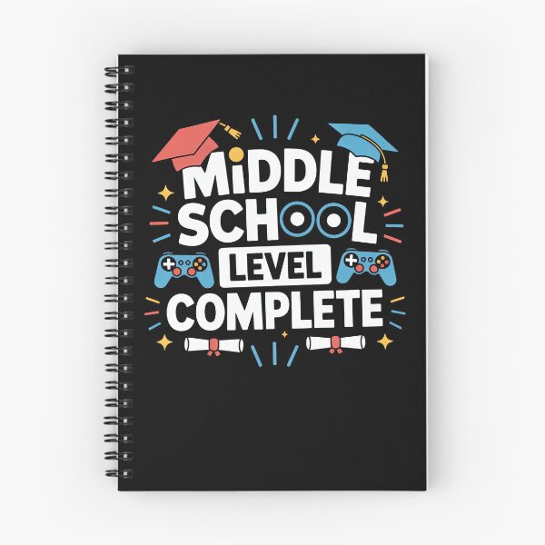 Item preview, Funny Middle School Level Complete Class Of 2025 Graduation designed and sold by 07Art.