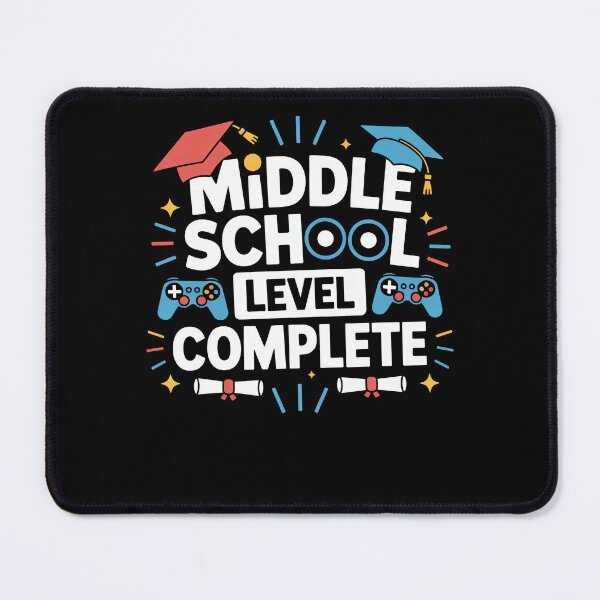 Item preview, Funny Middle School Level Complete Class Of 2025 Graduation designed and sold by 07Art.