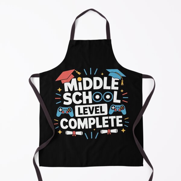 Item preview, Funny Middle School Level Complete Class Of 2025 Graduation designed and sold by 07Art.