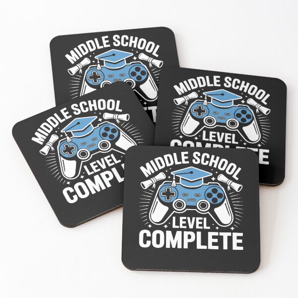 Item preview, Funny Middle School Level Complete Class Of 2025 Graduation designed and sold by 07Art.