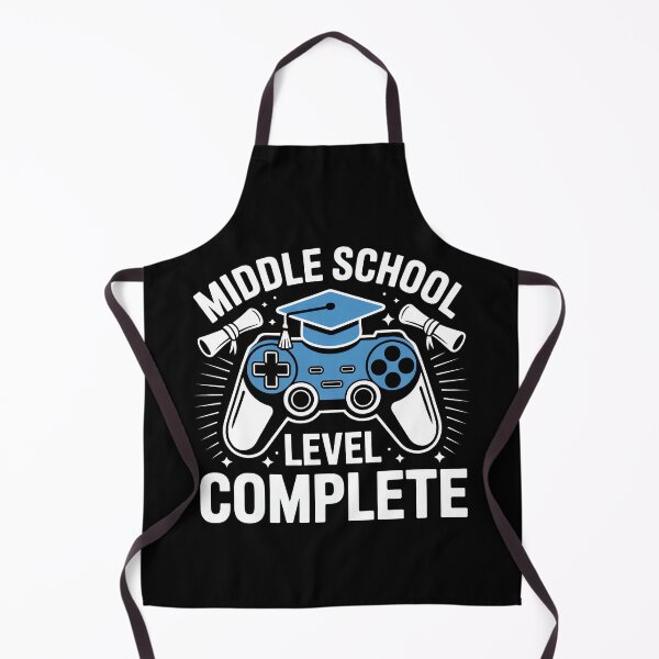 Item preview, Funny Middle School Level Complete Class Of 2025 Graduation designed and sold by 07Art.