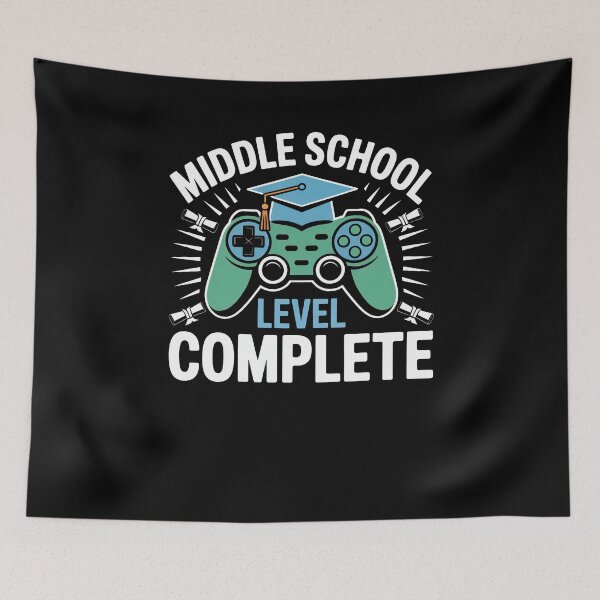 Item preview, Funny Middle School Level Complete Class Of 2025 Graduation designed and sold by 07Art.