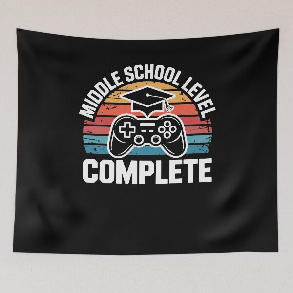 Item preview, Funny Middle School Level Complete Class Of 2025 Graduation designed and sold by 07Art.