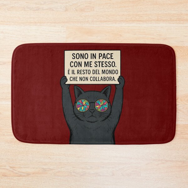 Item preview, Sono in pace con me stesso. È il resto del mondo che non collabora. designed and sold by IroniaeCo.