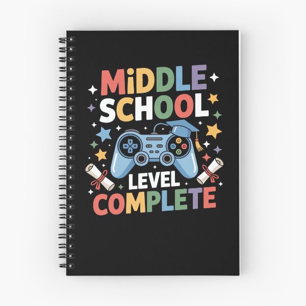 Item preview, Funny Middle School Level Complete Class Of 2025 Graduation designed and sold by 07Art.