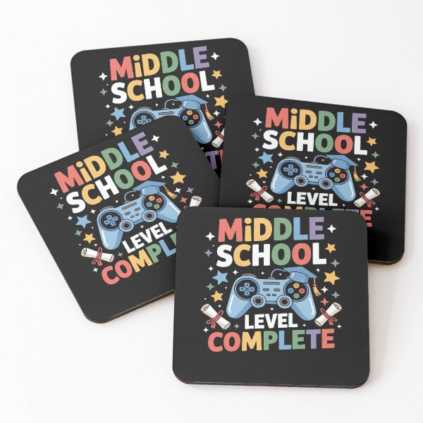 Item preview, Funny Middle School Level Complete Class Of 2025 Graduation designed and sold by 07Art.