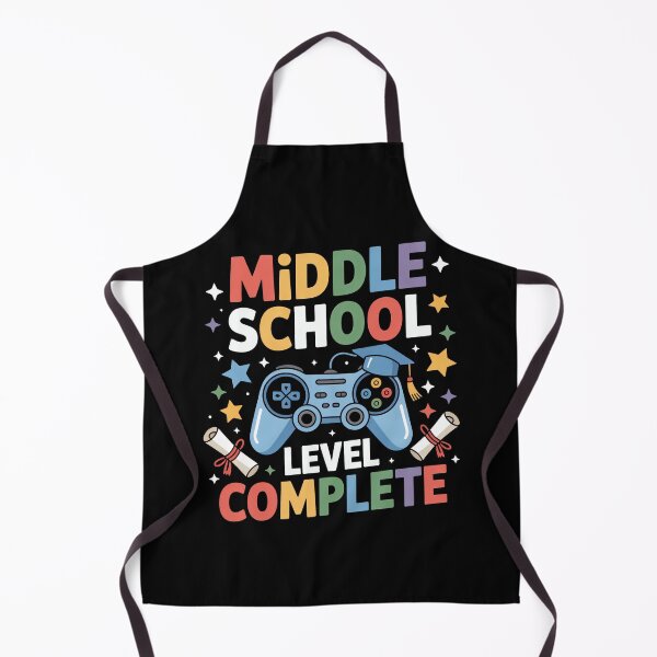 Item preview, Funny Middle School Level Complete Class Of 2025 Graduation designed and sold by 07Art.