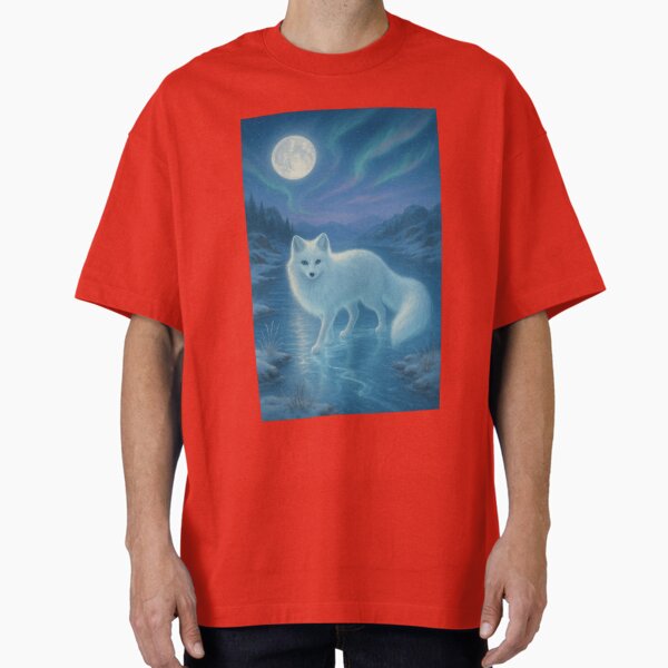 Item preview, Arctic Fox Spirit — Ethereal Guardian of the Frozen Realms designed and sold by levshare.