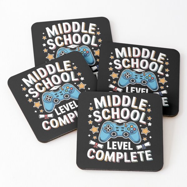 Item preview, Funny Middle School Level Complete Class Of 2025 Graduation designed and sold by 07Art.