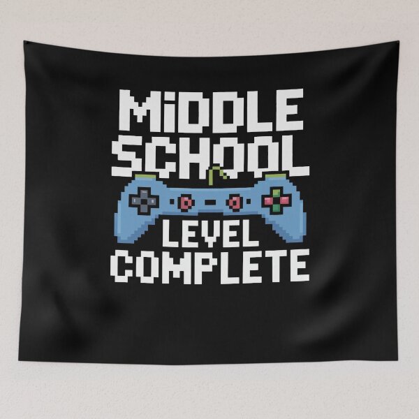 Item preview, Funny Middle School Level Complete Class Of 2025 Graduation designed and sold by 07Art.