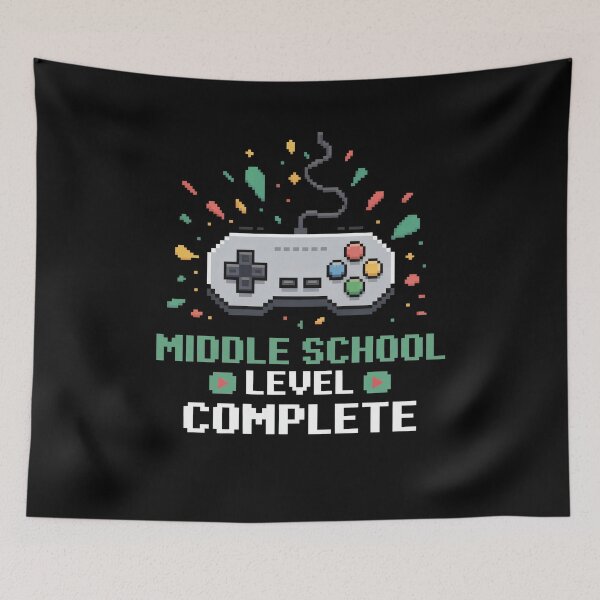 Item preview, Funny Middle School Level Complete Class Of 2025 Graduation designed and sold by 07Art.