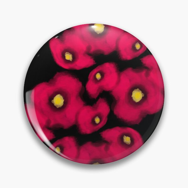 Aperçu de l'œuvre Motif aquarelle de rose trémière créée et vendue par Scott K Smith.