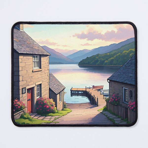 Item preview, Luss, Loch Lomond: Cool Summer Evening Tranquility designed and sold by LSVart.