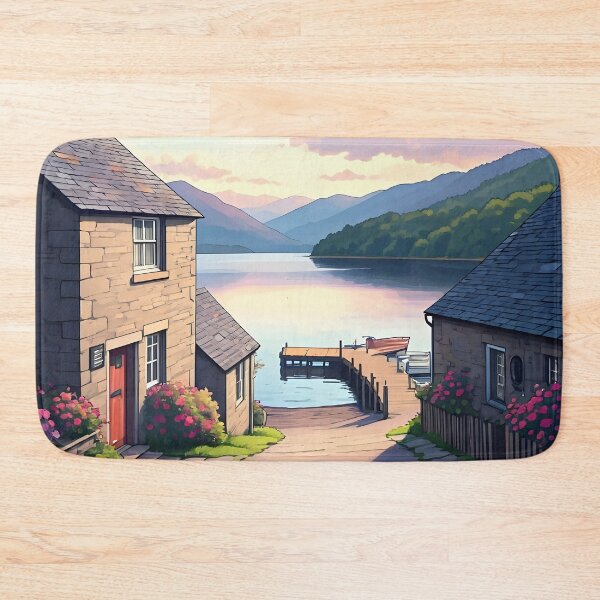 Item preview, Luss, Loch Lomond: Cool Summer Evening Tranquility designed and sold by LSVart.