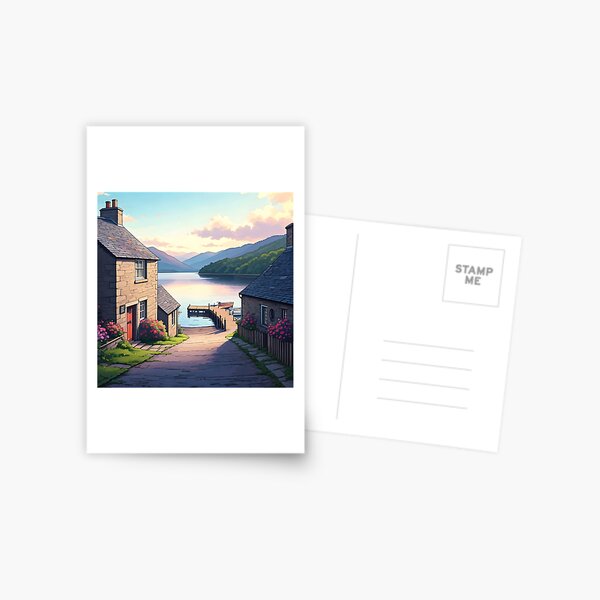 Item preview, Luss, Loch Lomond: Cool Summer Evening Tranquility designed and sold by LSV-Art.