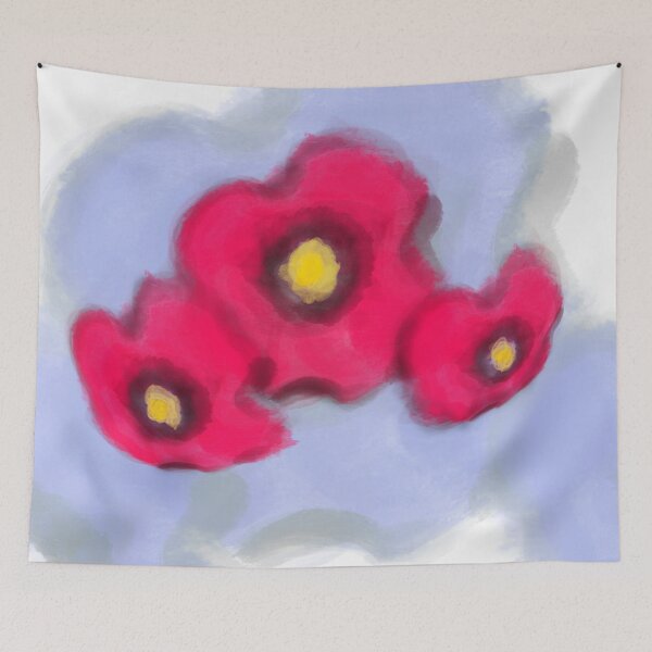Item preview, Open Your Heart - Hollyhock Flower Energy designed and sold by Scott K Smith.