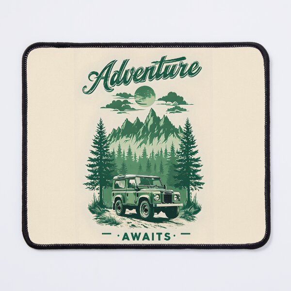 Item preview, Adventure Awaits Vintage Poster designed and sold by SapphireBison.