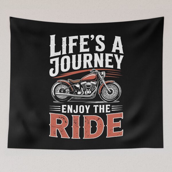 Item preview, Life`s A Journey Enjoy The Ride designed and sold by Redgiant87x.