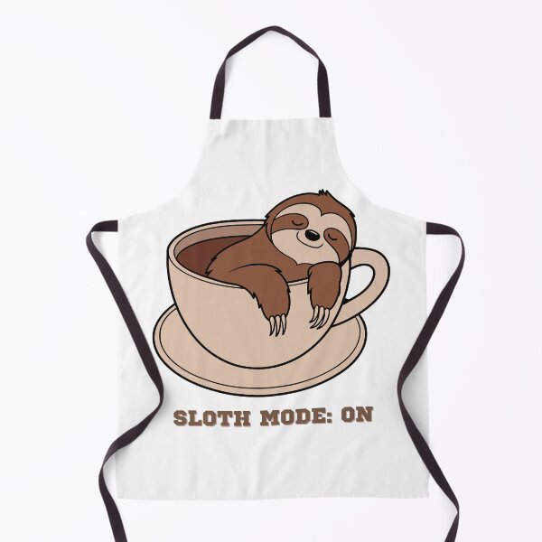 Item preview, Sloth Mode: ON T-Shirt – Funny Lazy Sloth Quote Tee for Chill Days designed and sold by Zezeshop1.