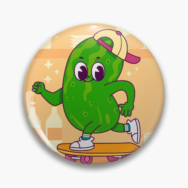 Item preview, Skater Pickle Vibes – Take It Cool! designed and sold by Breaking Shop.
