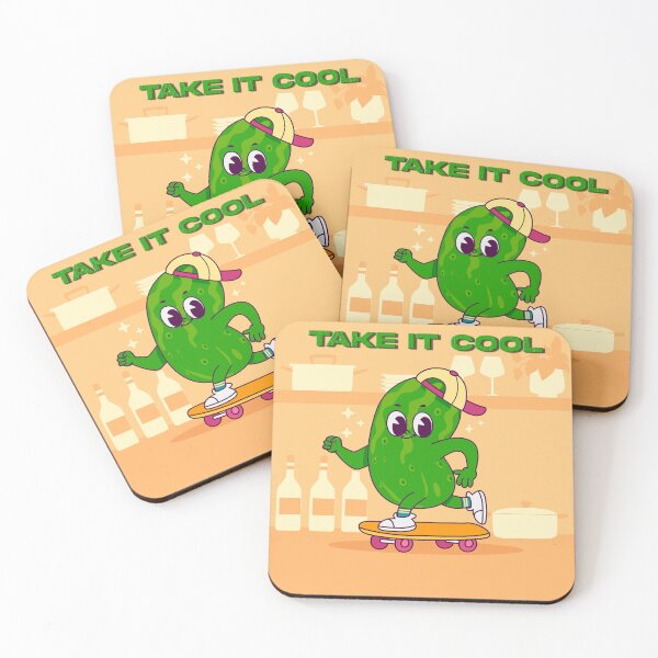 Item preview, Skater Pickle Vibes – Take It Cool! designed and sold by Breaking Shop.
