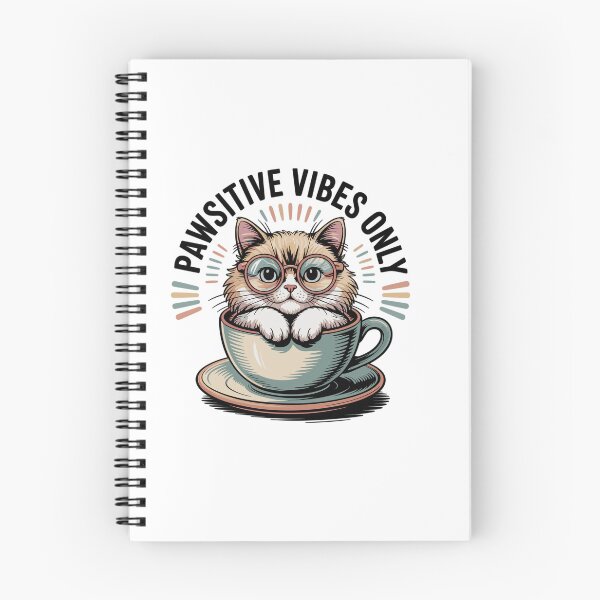 Item preview, Pawsitive Vibes Only - Cat In A Cup designed and sold by MrERNST.
