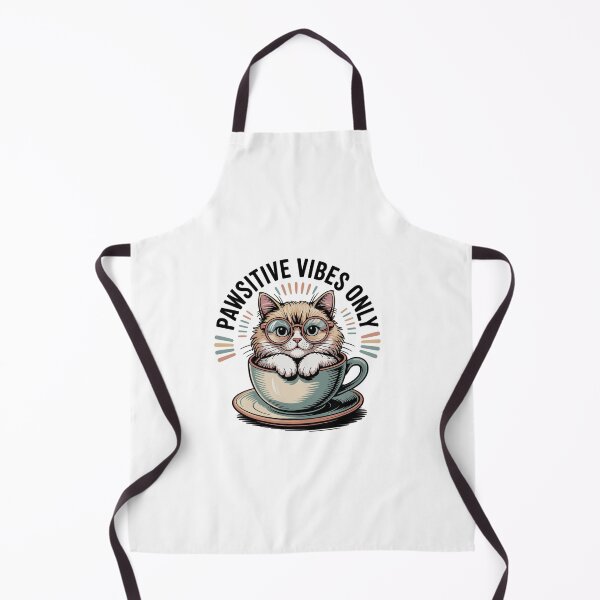 Item preview, Pawsitive Vibes Only - Cat In A Cup designed and sold by MrERNST.